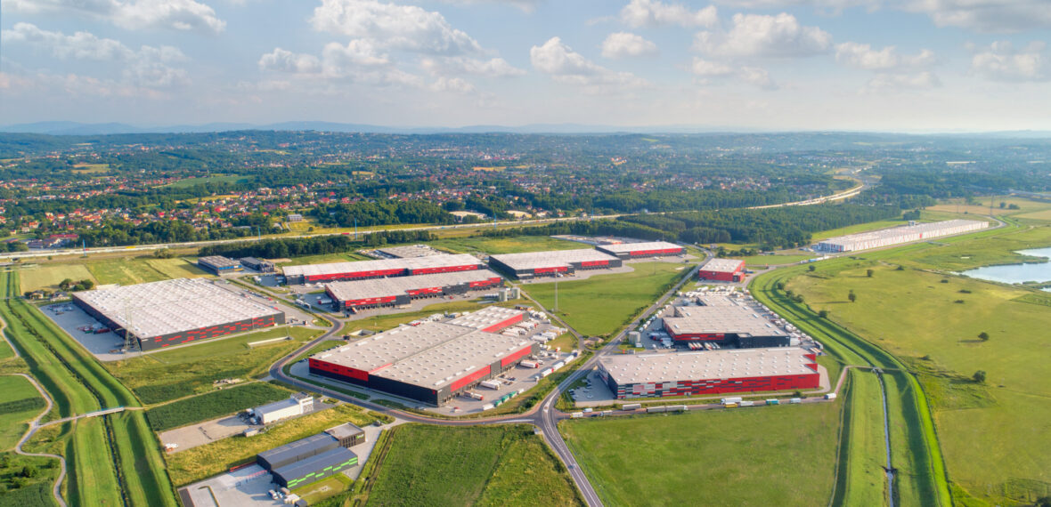 Warehouse parks built by 7R in Poland in recent years